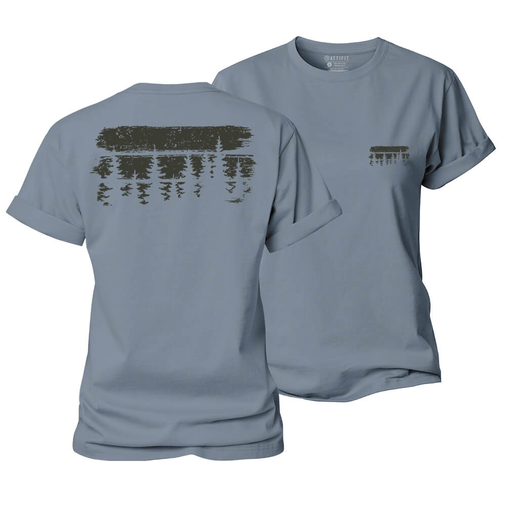 Green Forest Women's Cotton T-Shirt