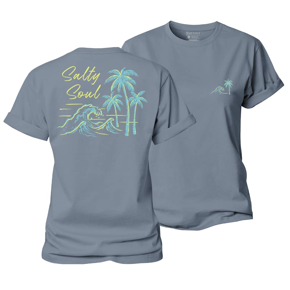 Salty Soul Women's Cotton T-Shirt