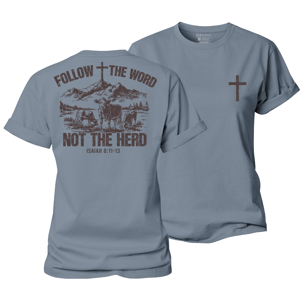 Follow The Word, Not The Herd Women's Cotton T-Shirt