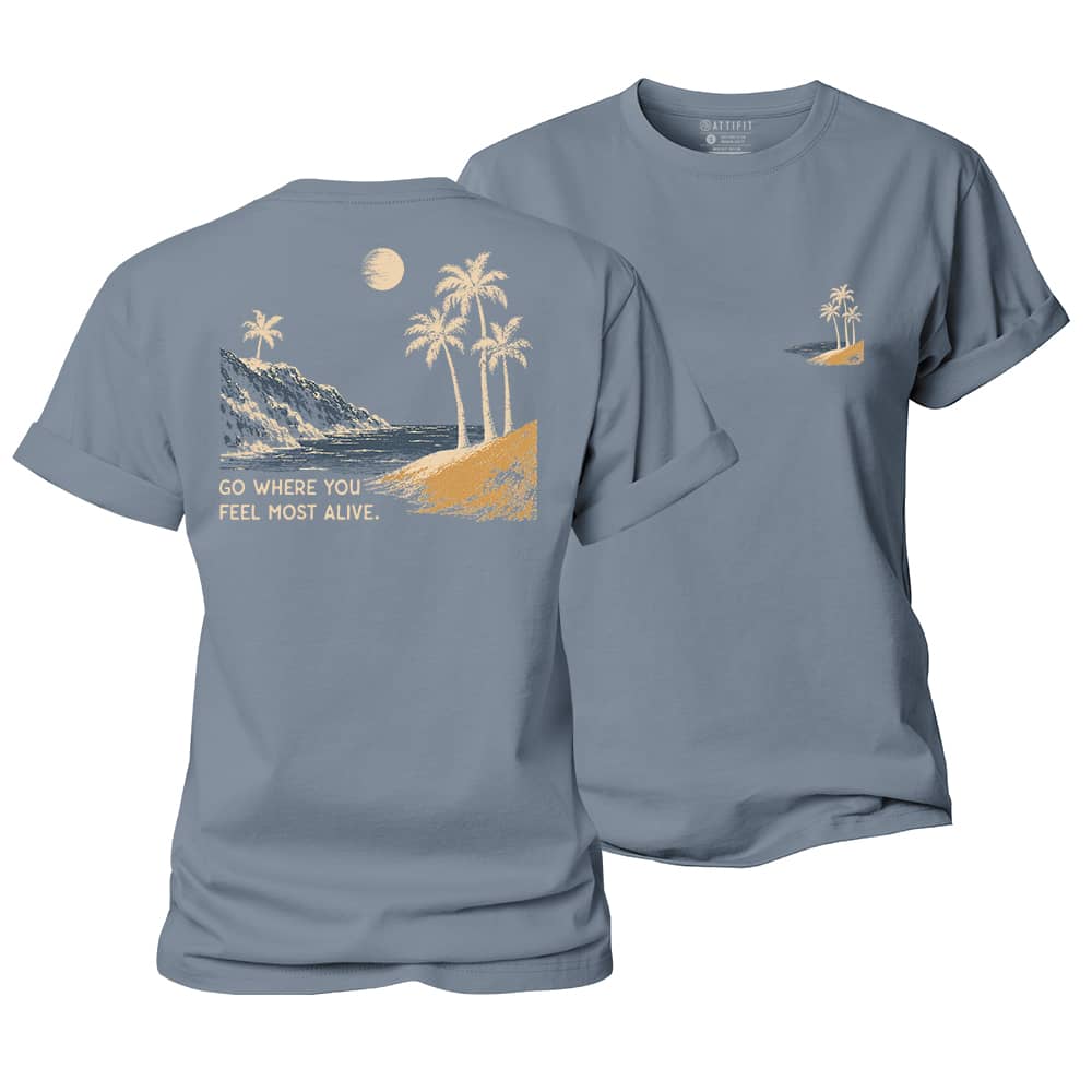 Feel Alive Women's Cotton T-Shirt