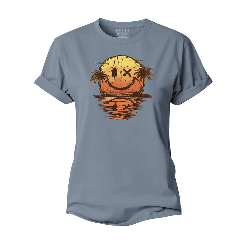 Smiley Sea Women's Cotton T-Shirt