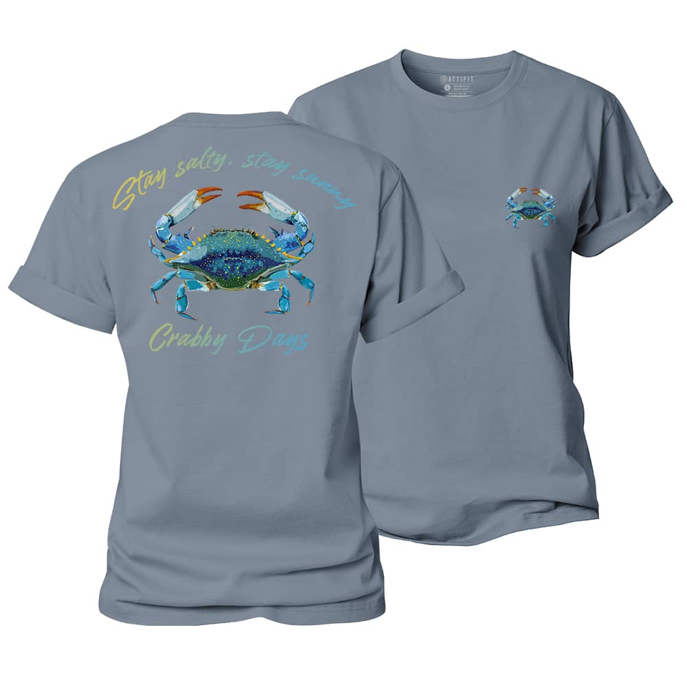 Crabby Days Women's Cotton T-Shirt