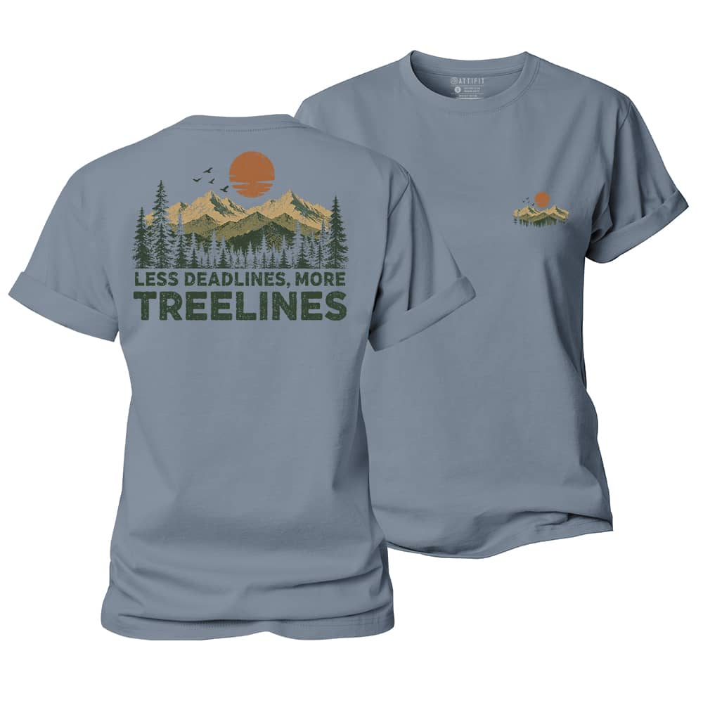 More Treelines Women's Cotton T-Shirt