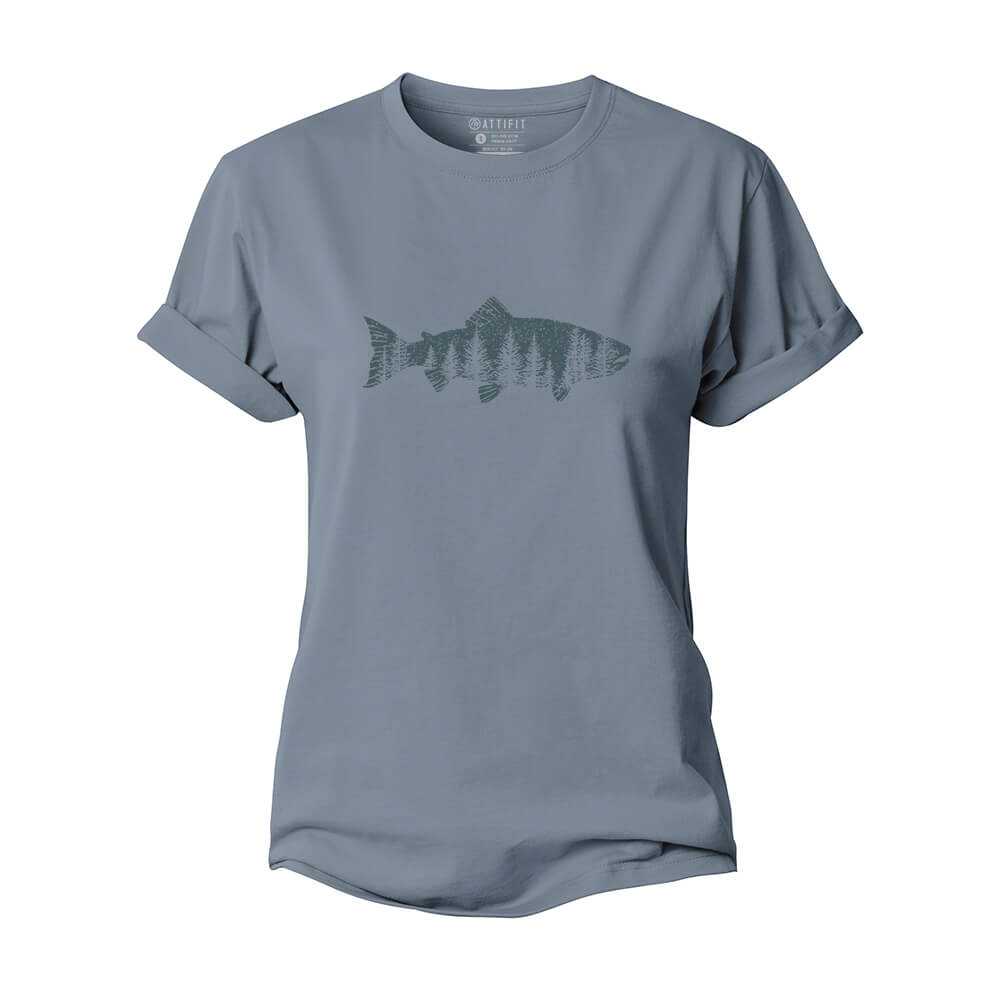 Fish Of The Forest Women's Cotton T-Shirt