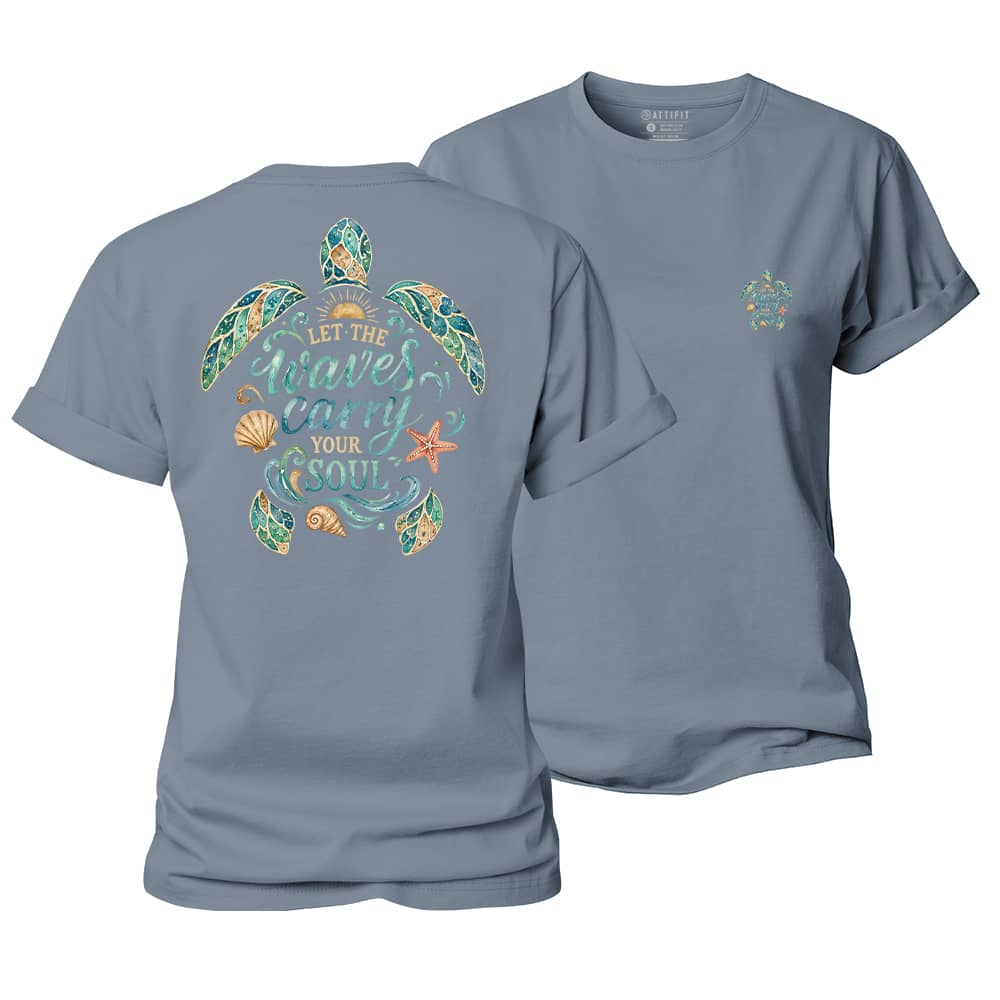 Waves Carry Soul Women's Cotton T-Shirt