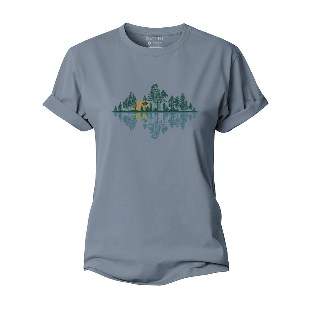 Lakeside Forest Women's Cotton T-Shirt