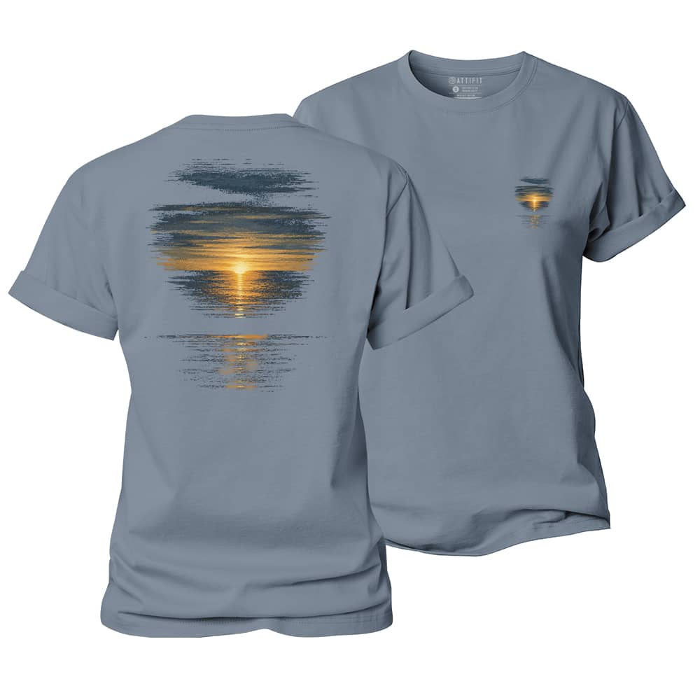 Ocean Afterglow Women's Cotton T-Shirt