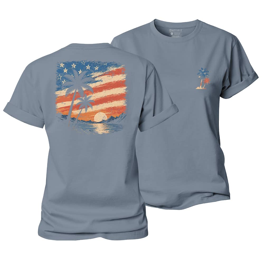 Flag Sky Women's Cotton T-Shirt