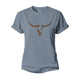 Western Longhorn Women's Cotton T-Shirt
