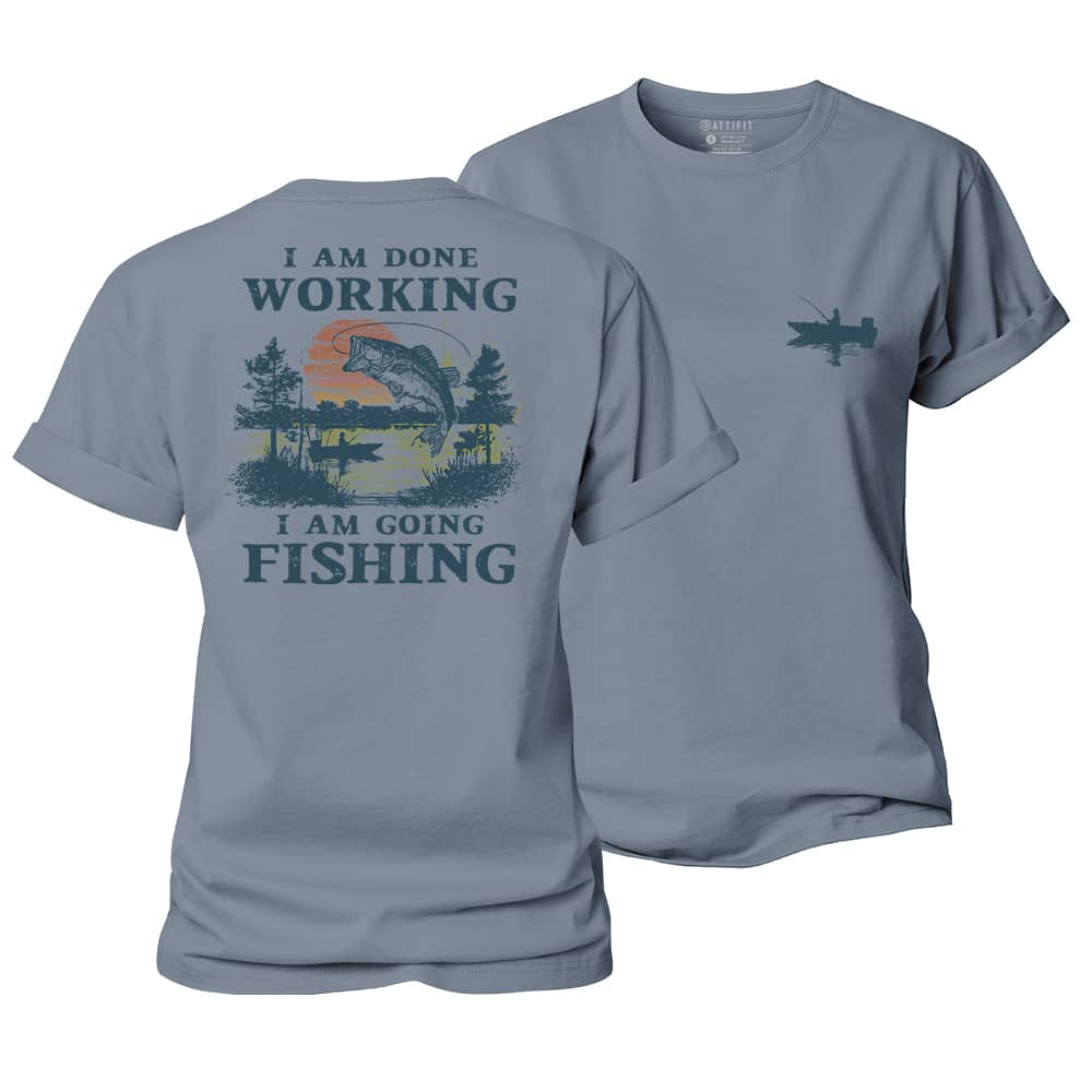 Going Fishing Women's Cotton T-Shirt