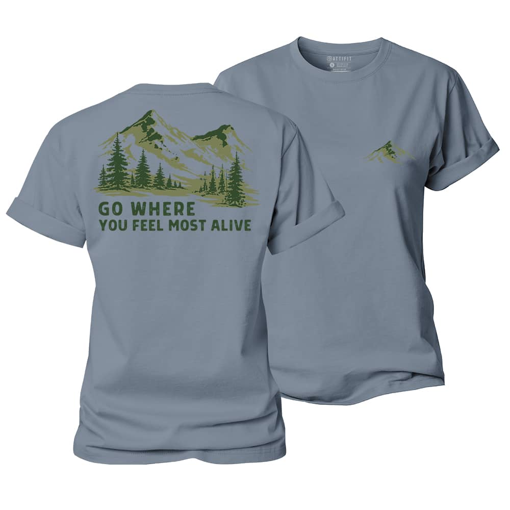 Go Where Alive Women's Cotton T-Shirt