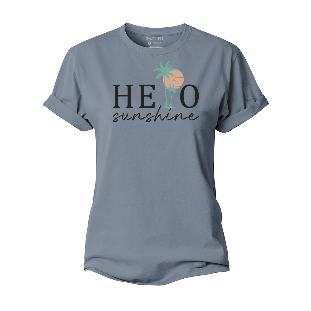 Hello Sunshine Women's Cotton T-Shirt