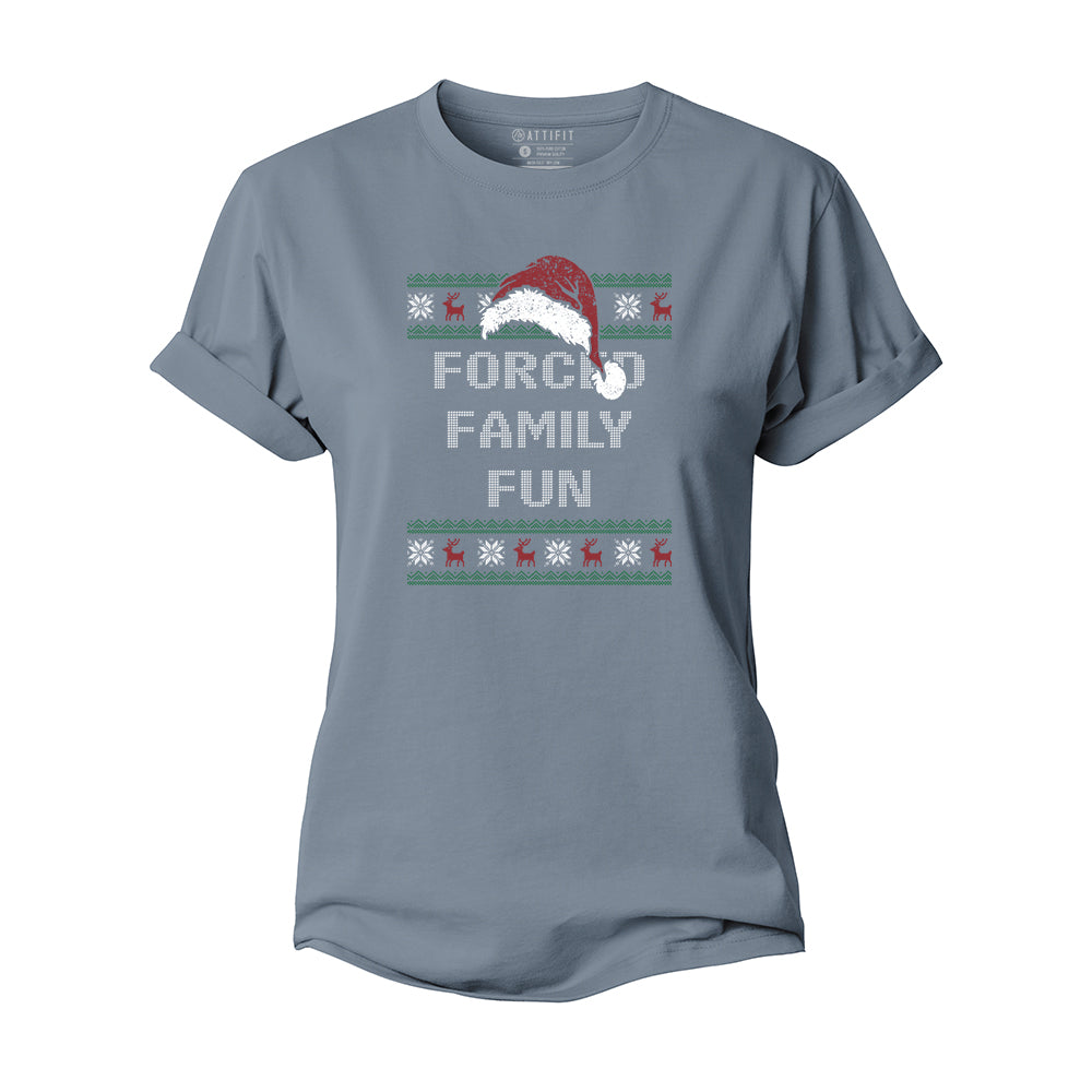 Forced Family Fun Women's Cotton T-Shirt
