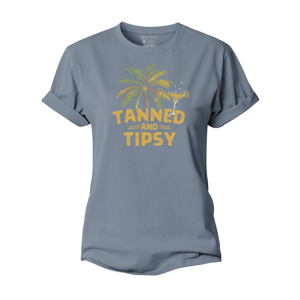 Tanned And Tipsy Women's Cotton T-Shirt