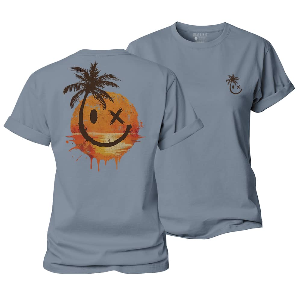 Summer Smiley Women's Cotton T-Shirt