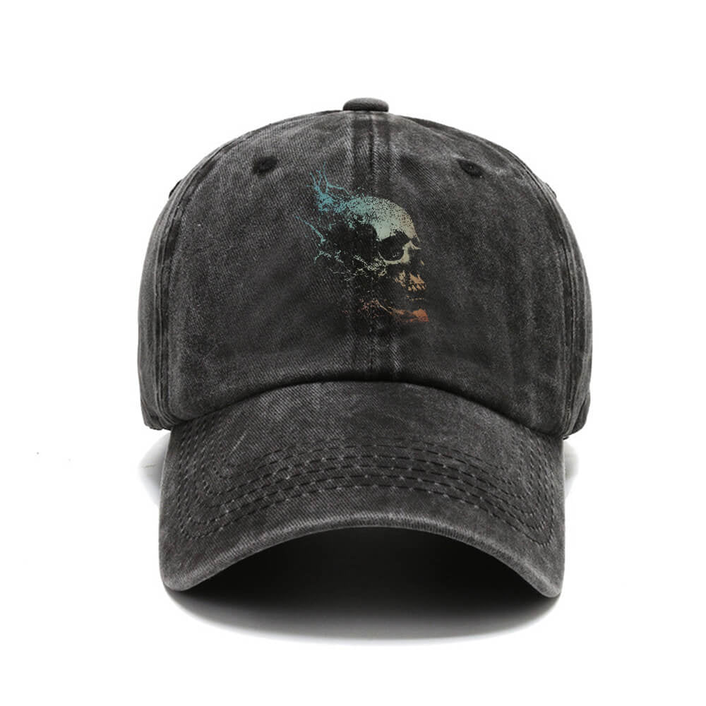 Exploding Rifa Cap Exploding Skull Vintage Cap