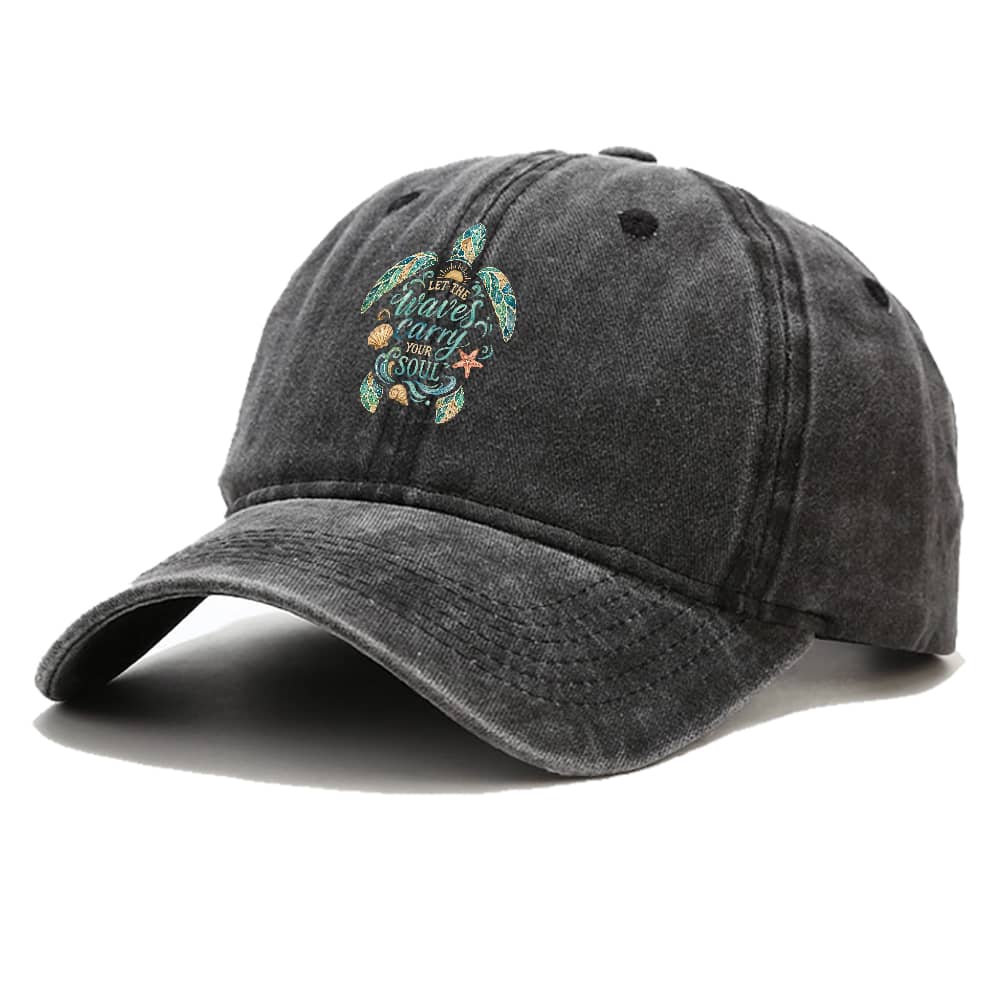 Waves Carry Soul Vintage Cap