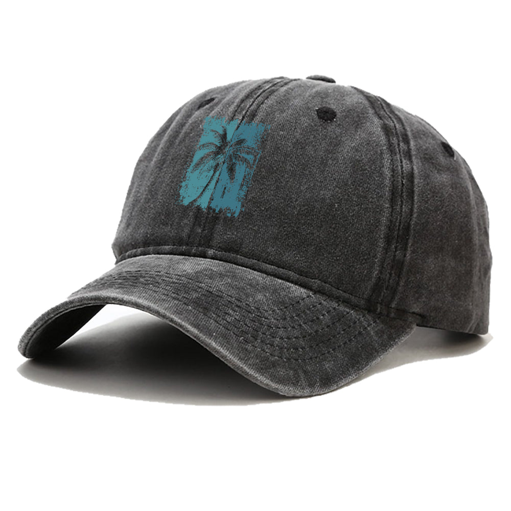 Palm Silhouette Vintage Cap