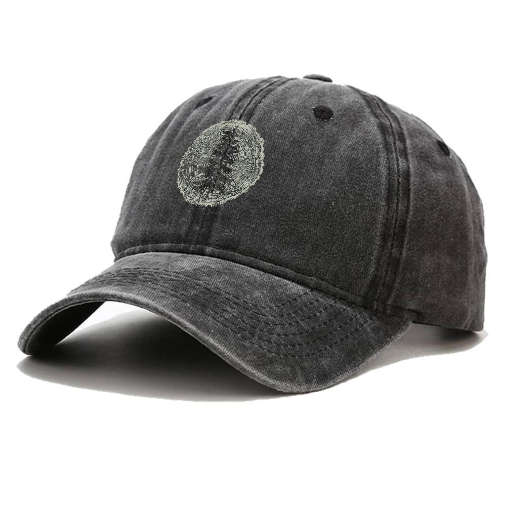 Pine Tree Ring Vintage Cap