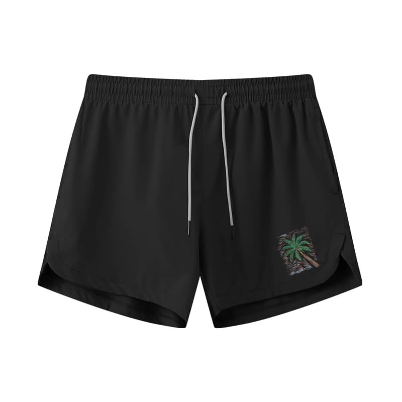 Sketch Palm 5-Inch Quick-Dry Shorts