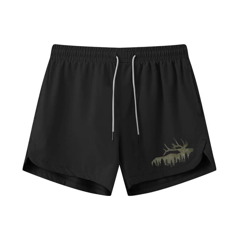 Nature's Silhouette Athletic Quick-Dry Shorts