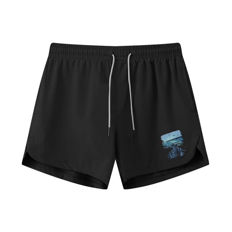 Seaside Boardwalk 5-Inch Quick-Dry Shorts