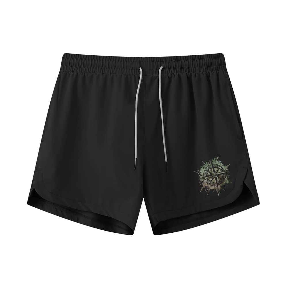 Wander Compass Athletic Quick-Dry Shorts