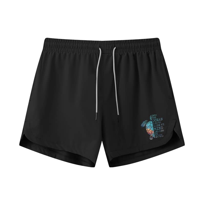 Into The Ocean Athletic Quick-Dry Shorts