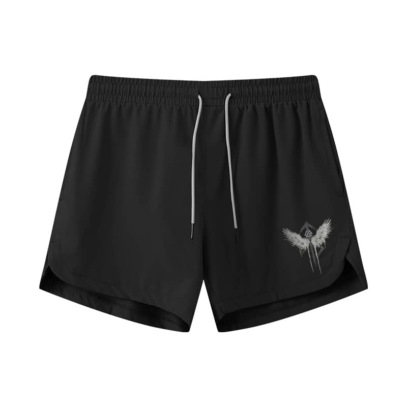 Viking Wings Athletic Quick-Dry Shorts
