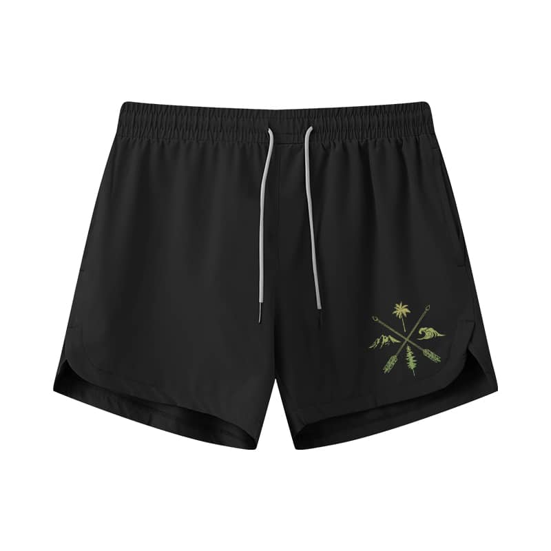 Nature Cross Athletic Quick-Dry Shorts
