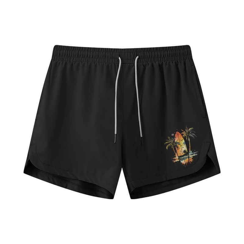 Surf And Sea Athletic Quick-Dry Shorts
