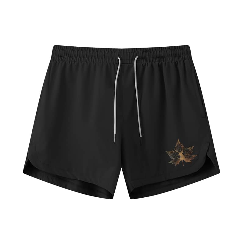Deer Leaf Athletic Quick-Dry Shorts