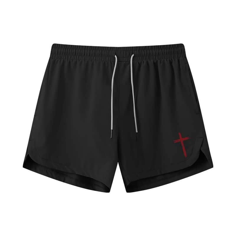 Red Cross Athletic Quick-Dry Shorts