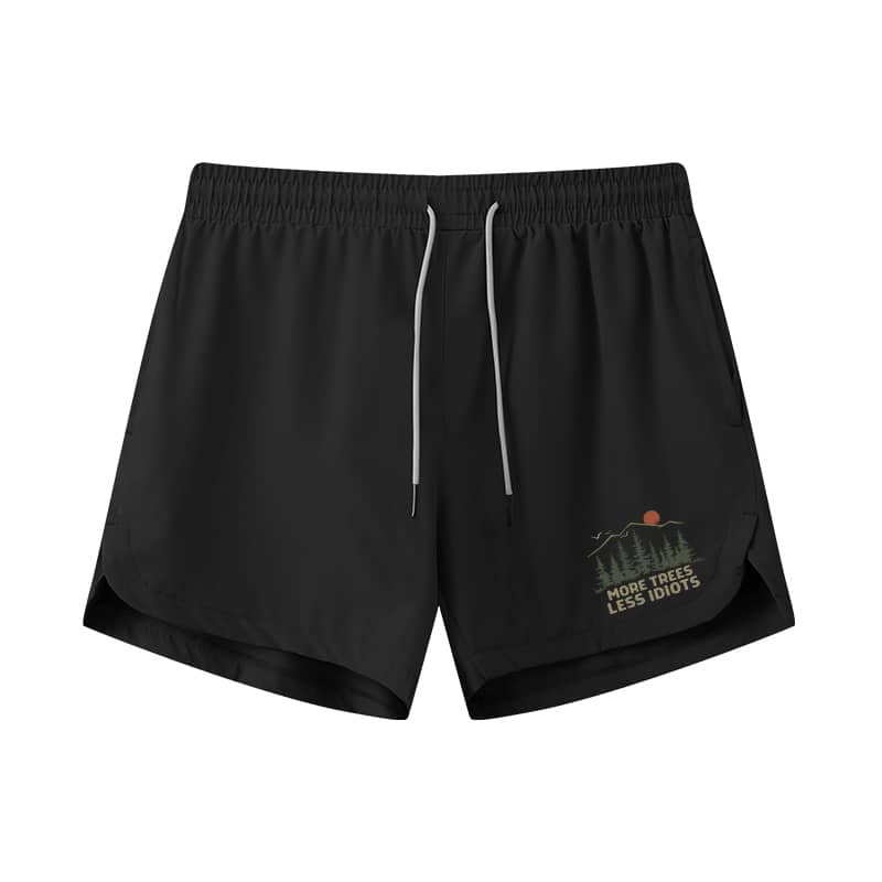 Less Idiots 5-Inch Quick-Dry Shorts