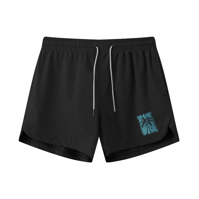 Palm Silhouette 5-Inch Quick-Dry Shorts