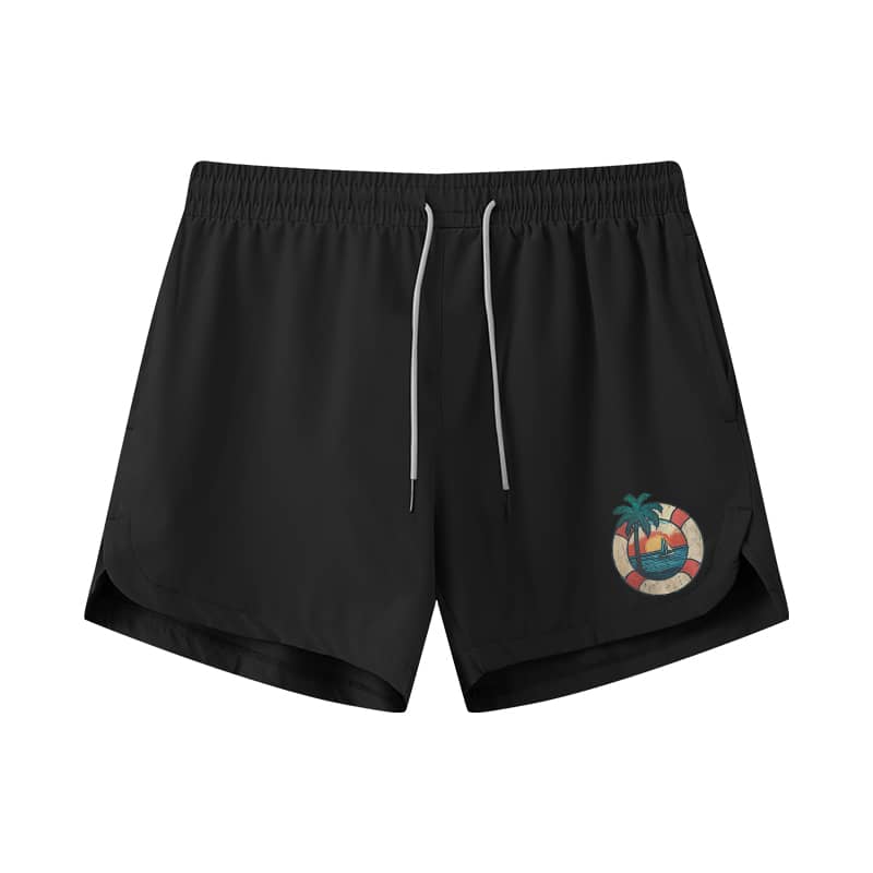 Float Ring Tubes Athletic Quick-Dry Shorts