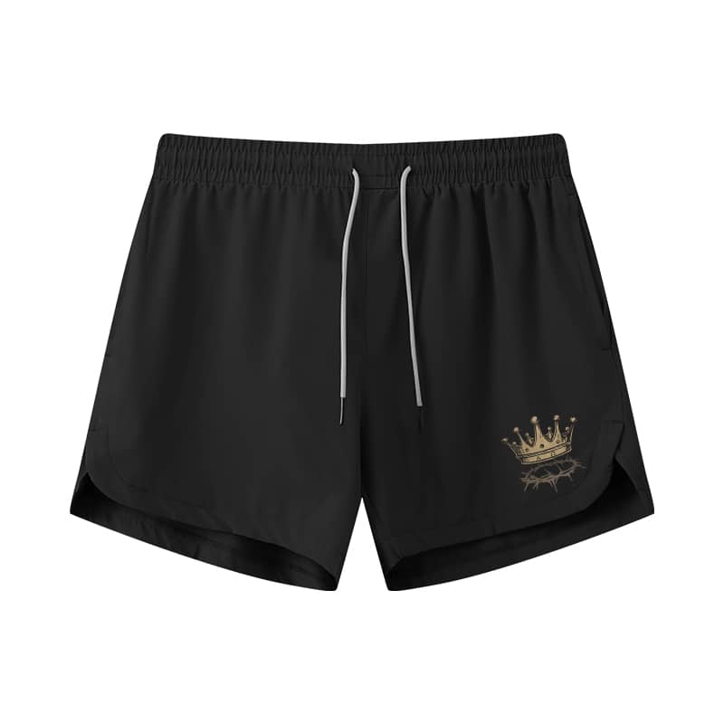 Crown of Thorns Athletic Quick-Dry Shorts