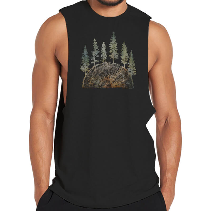 Tree Rings Tank Top