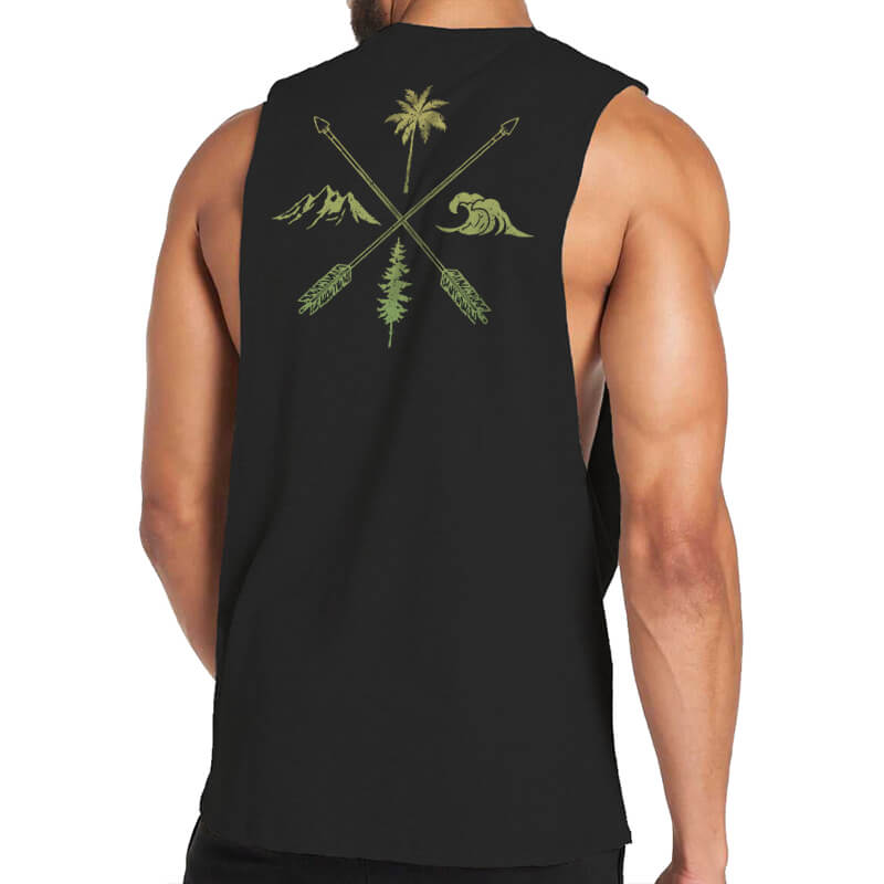 Nature Cross Tank Top