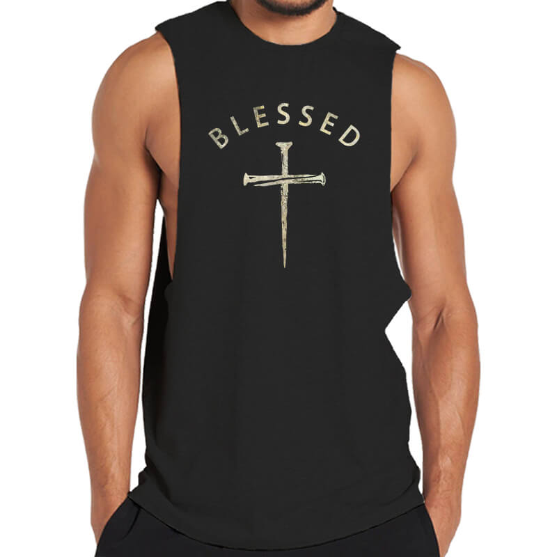 Blessed Cross Tank Top