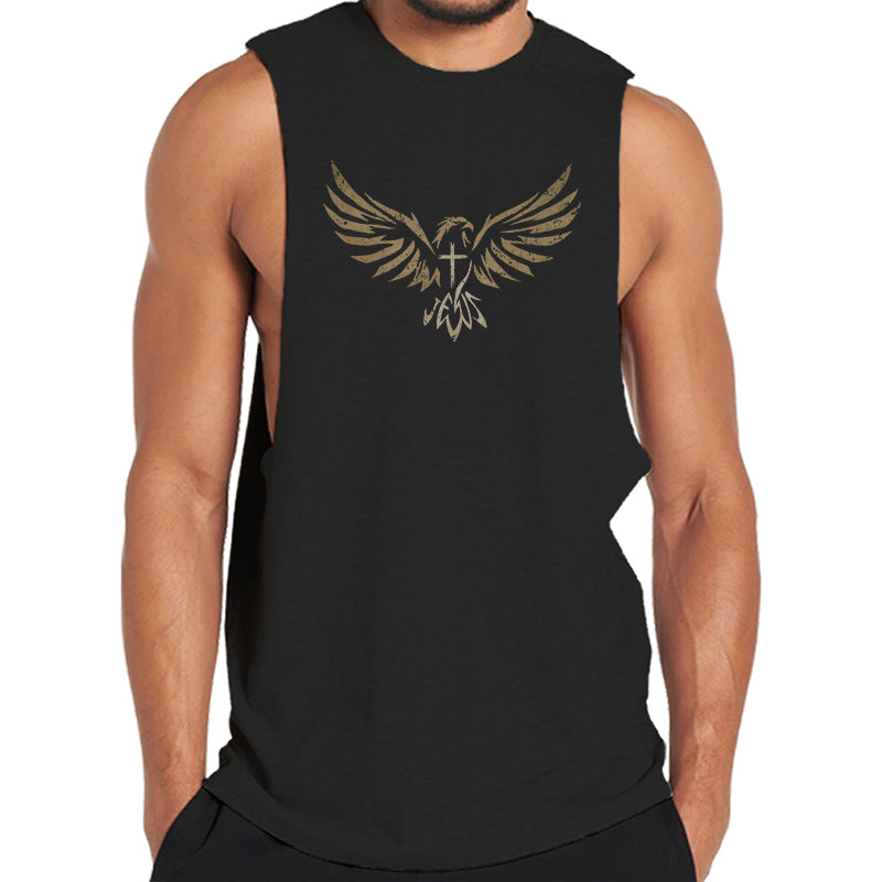 Eagle Jesus Tank Top Top