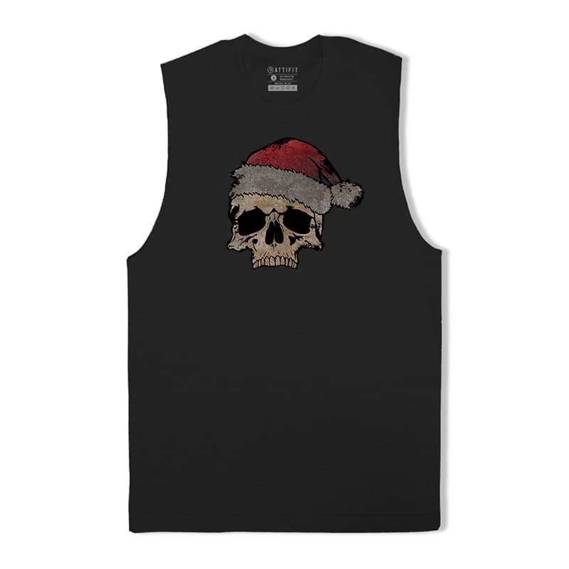 Christmas Skull Tank Top