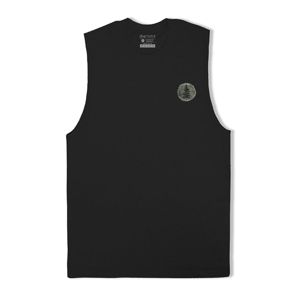 Pine Tree Ring Tank Top