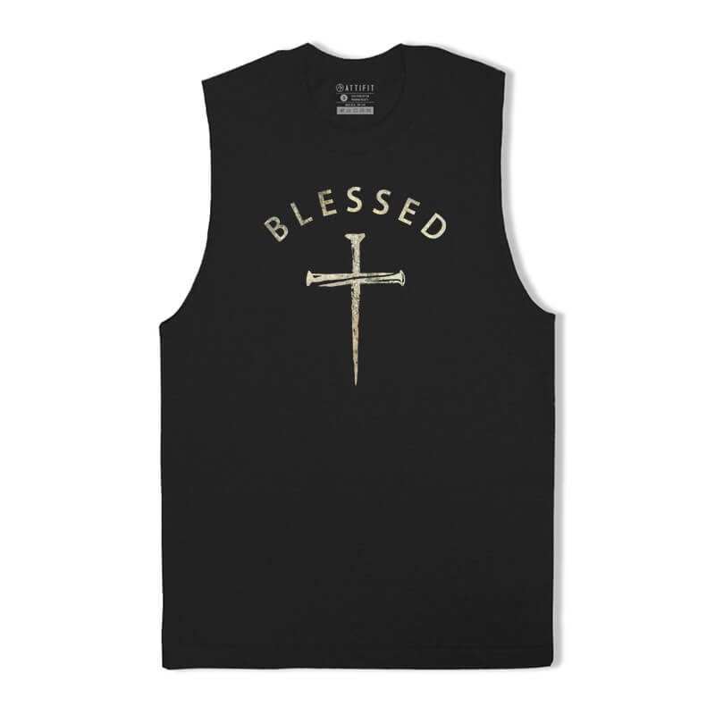 Blessed Cross Tank Top