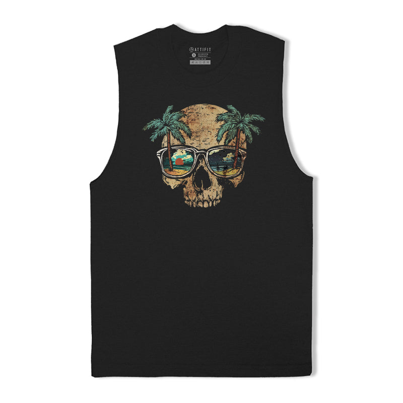 Vacation Skull Tank Top