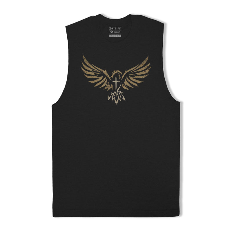 Eagle Jesus Tank Top Top