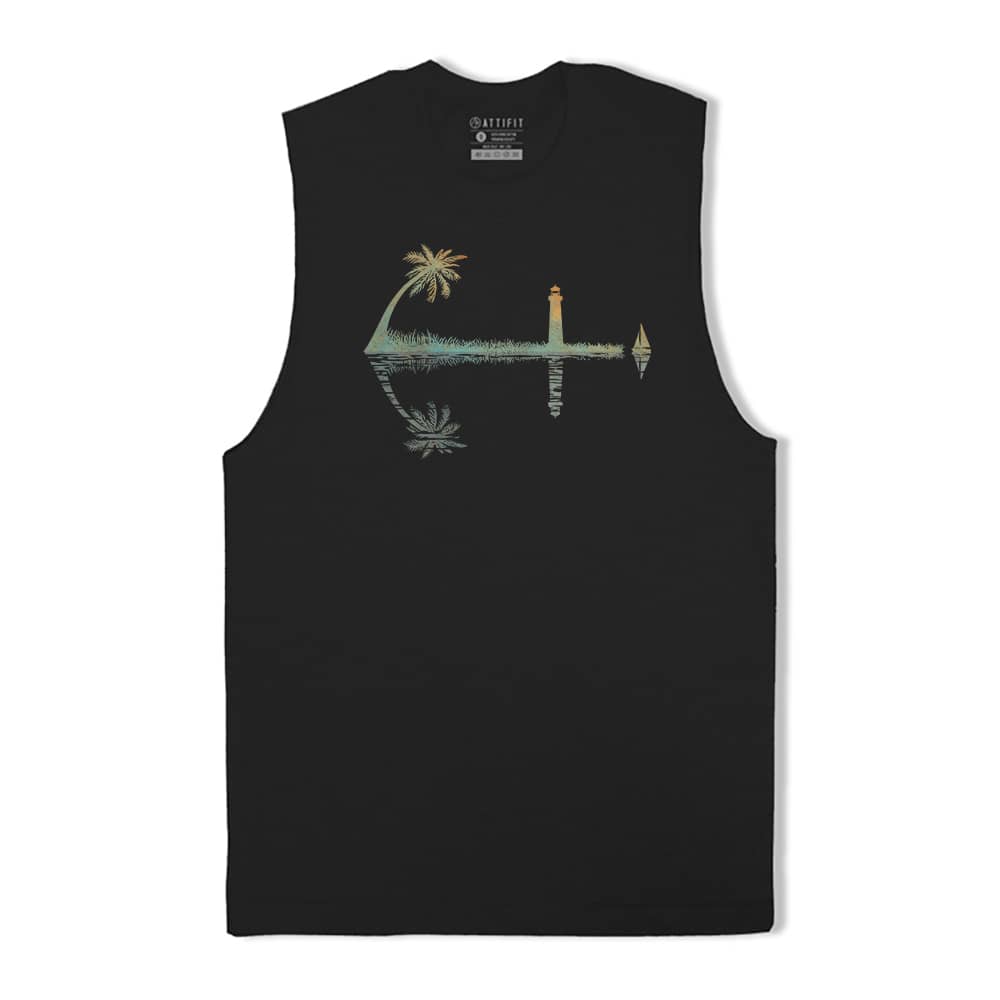 Palm Anchor Tank Top