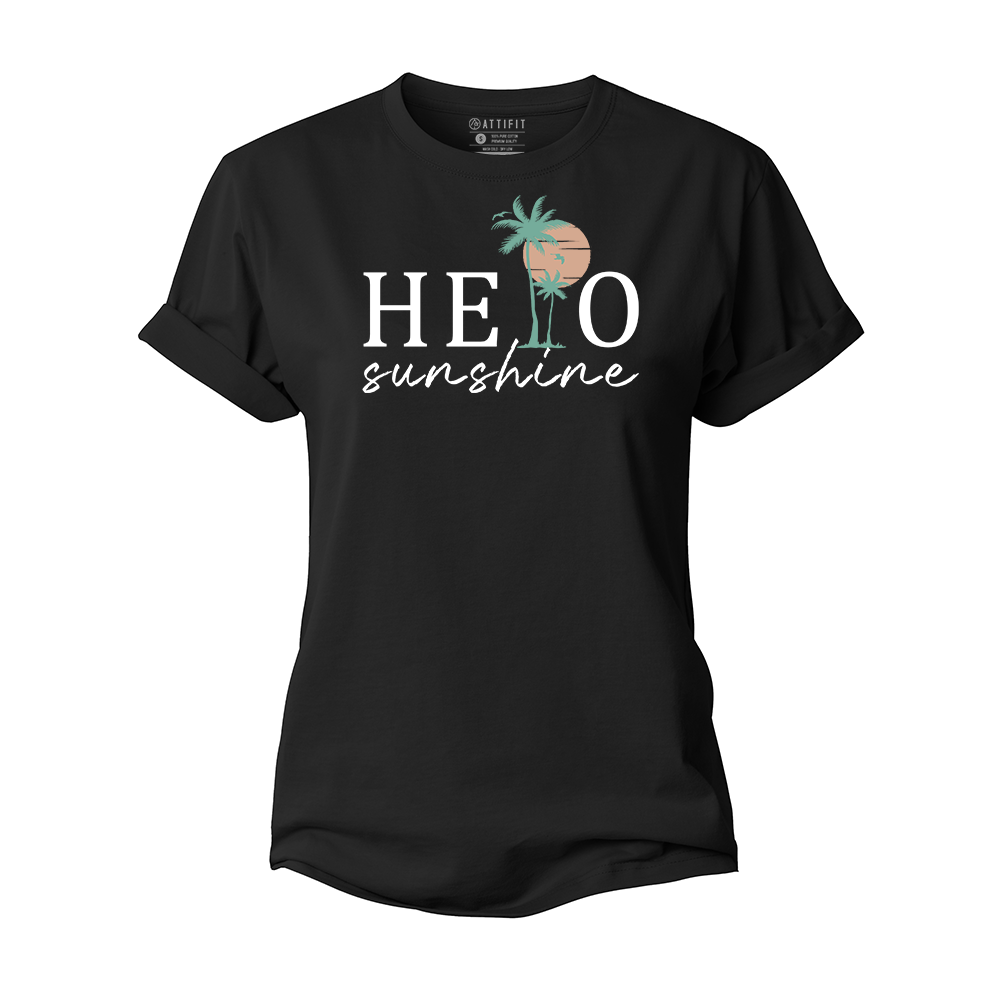 Hello Sunshine Women's Cotton T-Shirt