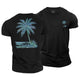 Palm Drift Cotton T-Shirt