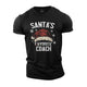 Santa's Favorite Coach Cotton T-Shirt